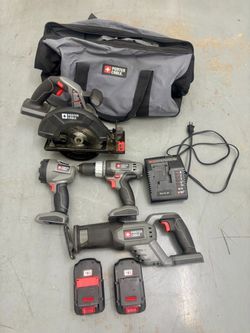 Porter Cable tool set 18V
