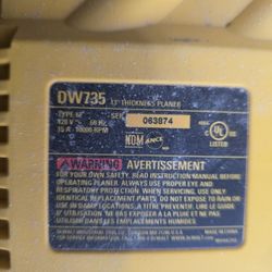 DeWalt Planer
