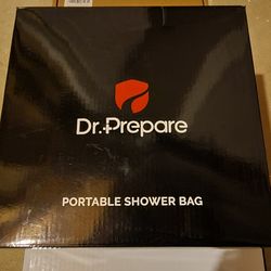 4 Gallon Portable Camping Shower with Rechargeable Air Pump

