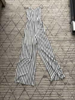 Women’s Striped Jumpsuit Romper