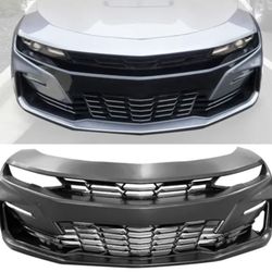 19-23 Chevrolet Camaro 19 SS Style Unpainted Front Bumper Cover Conversion