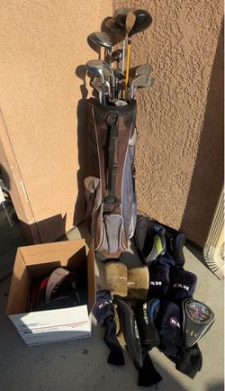 Golf Club Lot Take All + Headcovers