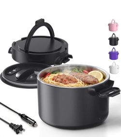 100W Electric Lunch Box, 33oz Portable Food Warmer Heater