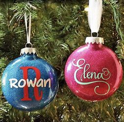 Customized Christmas ornament 🎄