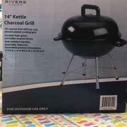 Camping Gear— Fondue Pot With Sticks, Water Storage, Table Charcoal Grill