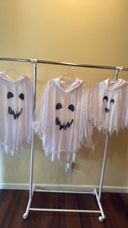 Halloween costumes (2 adults and 1 child)