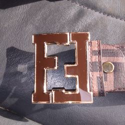 New Brown Fendi Belt