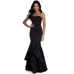 Windsor Formal Black Dress Medium