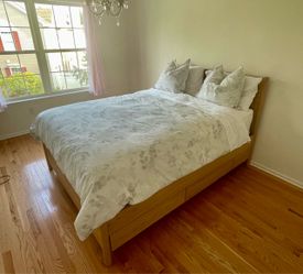 Queen bed frame and mattress base