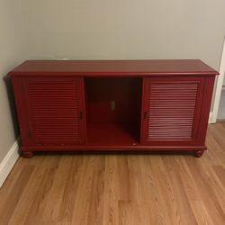 Red Tv Stand 