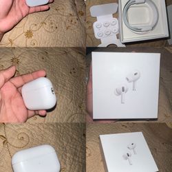 Apple Airpod Pros 2nd Gen with box and charger