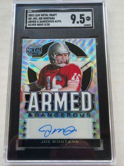 Joe Montana Autographed Card