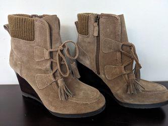 Wedge Ankle Boots 