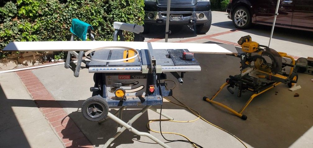 Ryobi 10" Table Saw/Rolling Stand