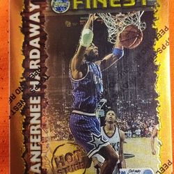 Penny Hardaway's Rookie And Allen Iverson Rookie Gradable Condition Mint Perfect Borders Rare 