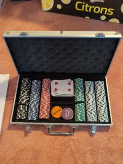 Poker chip set