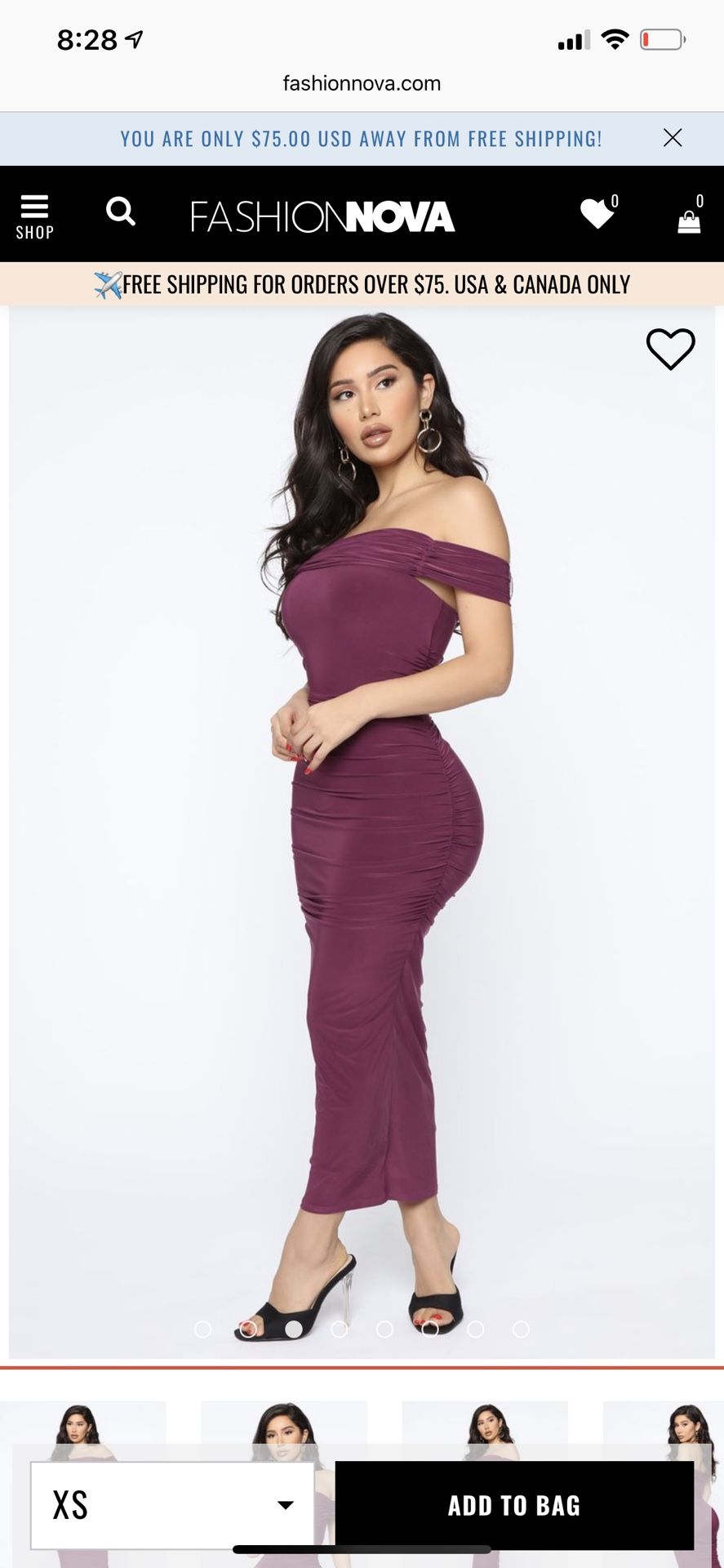 Fashion nova dress
