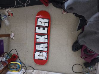 Used Baker Skateboard 