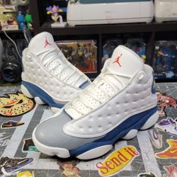 Air Jordan 13 Retro Fire Red White French Blue Size 10.5