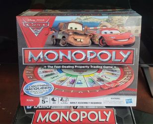 Cars 2 Monopoly