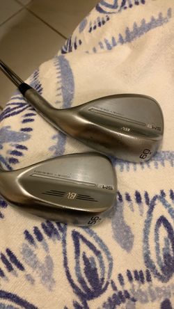 Titleist SM9 Vokey Design 56/14 F and 60 /14 k with wedge flex