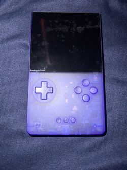 Analogue Pocket Transparent Blue in new condition