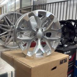Silver Snowflake Wheels 