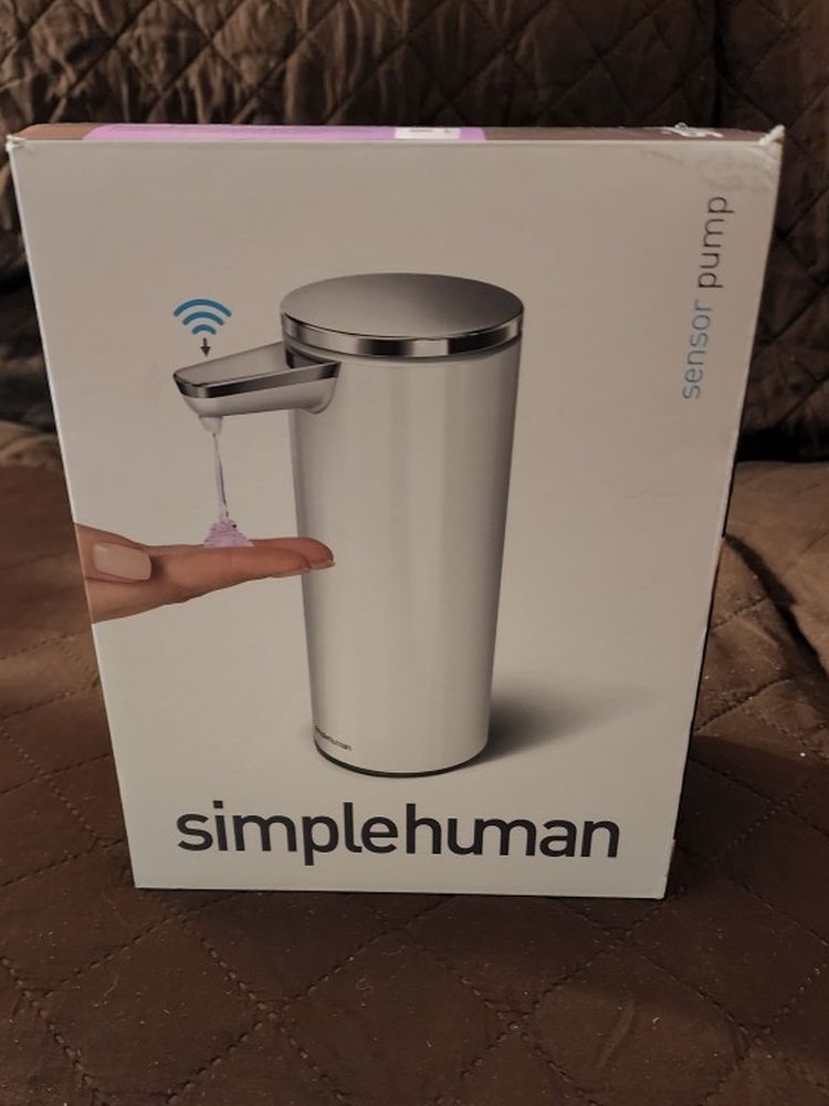 Simple Human Touchless Soap Dispenser 
