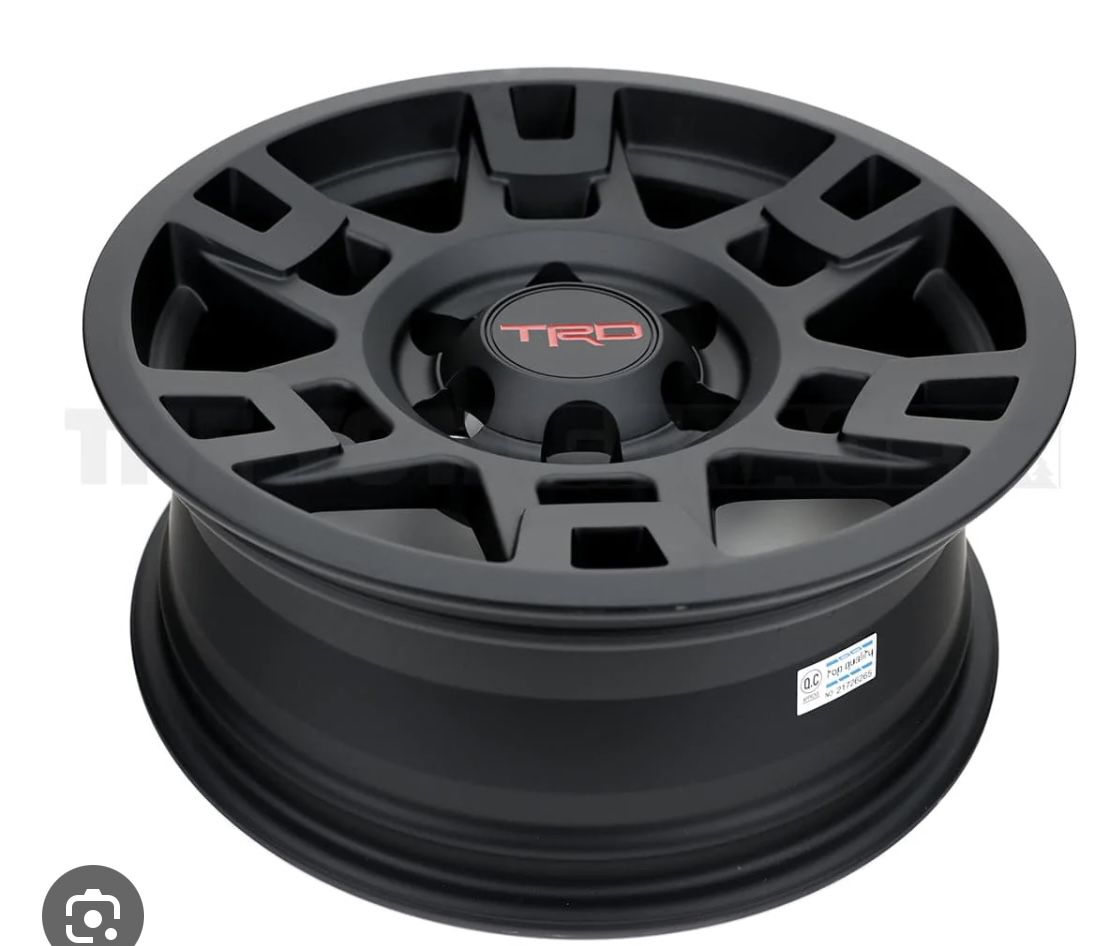 PTR20-35110-BK Toyota 17" TRD PRO Wheels OEM Matte Black 