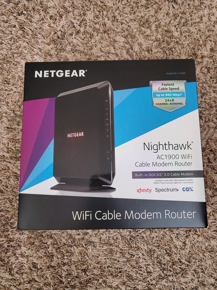 Wifi Cable Modem Router- Netgear