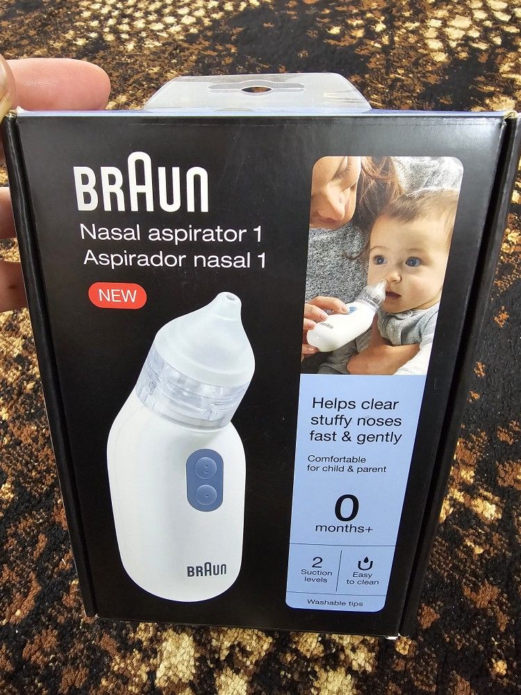 Braun Electric Nasal Aspirator for Newborns, Babies and Toddlers

