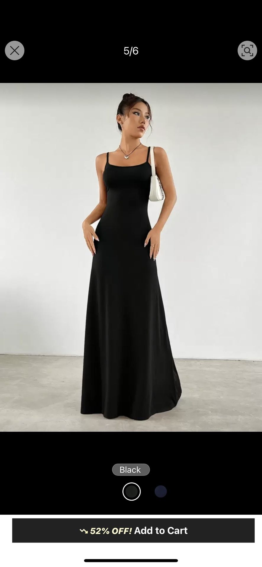 Black And Elegant Dress