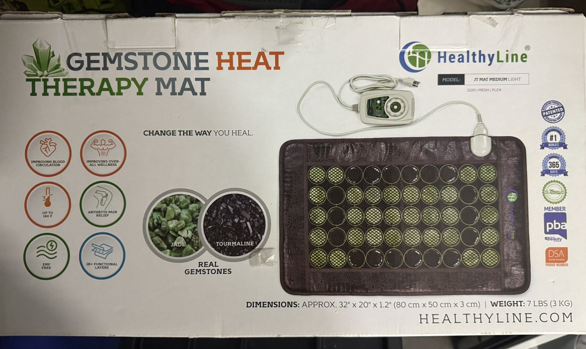 Gemstone Heat Therapy Mat