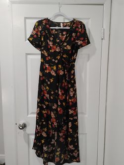 Fall/Winter Floral Dress