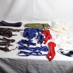 Lot Of 20+ Luxury Brand Ribbons Louis Vuitton Coach Chanel Hermes 