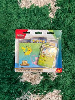Pokemon 30th Celebration Tech Sticker Collection