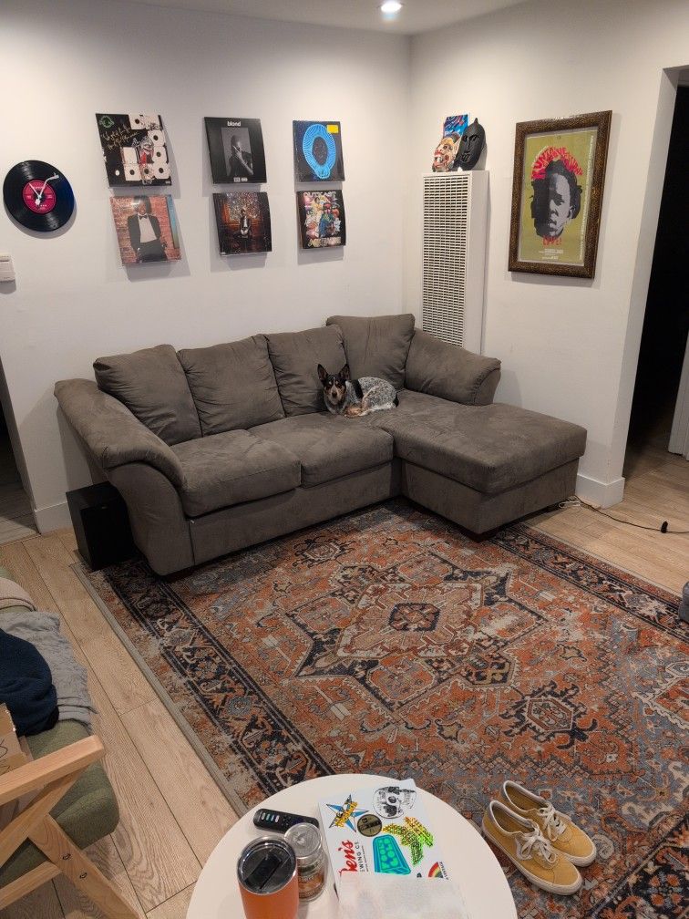 L Couch Sofa (Reversible) / Living Spaces 