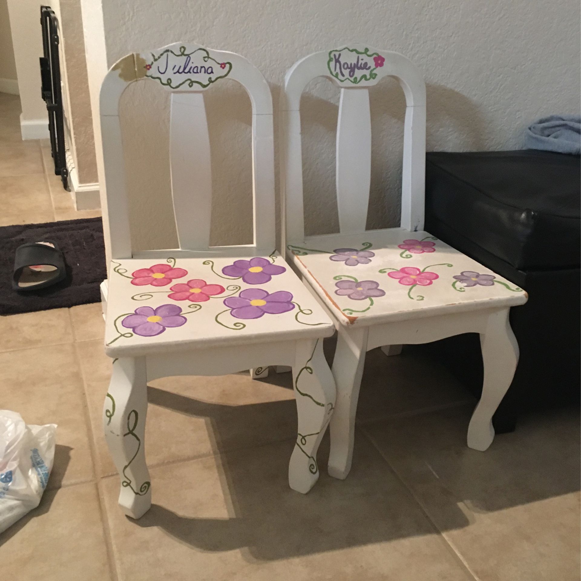 2 Kids Chairs In Need Of Some Love
