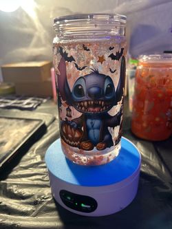 Stitch Halloween cup