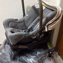 Nuna Infant Baby Car Seat With Base