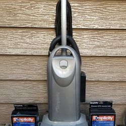 Simplicity Synergy X9 Vacuum Cleaner Tandem Air Tcaechnology HEPA Filter 