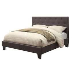 New queen size bed with new mattress included