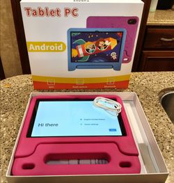 Android Kids Tablet PC with Case and Cable