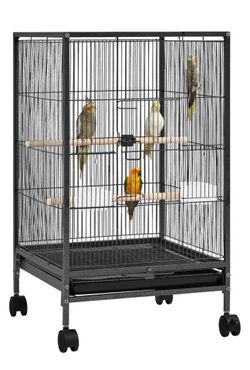 Iron Bird Cage, Black
