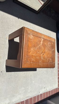 Wood table
