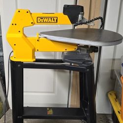 DEWALT 20 in. Variable-Speed Corded Scroll Saw and Scroll Saw Stand