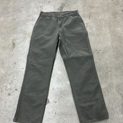 Carhartt Work Pants  Olive Green Size 32x32 