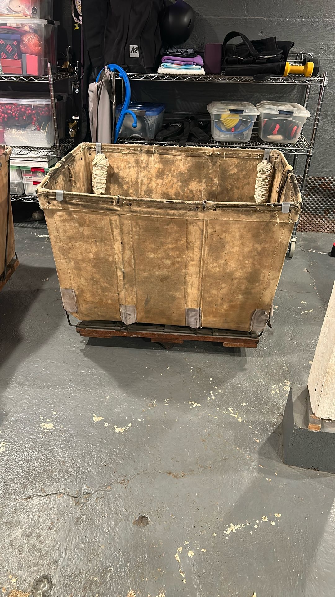 Antique Laundry Hamper