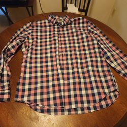 Express fitted men's long sleeve button up shirt 