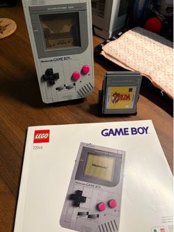 LEGO Gameboy Built Set